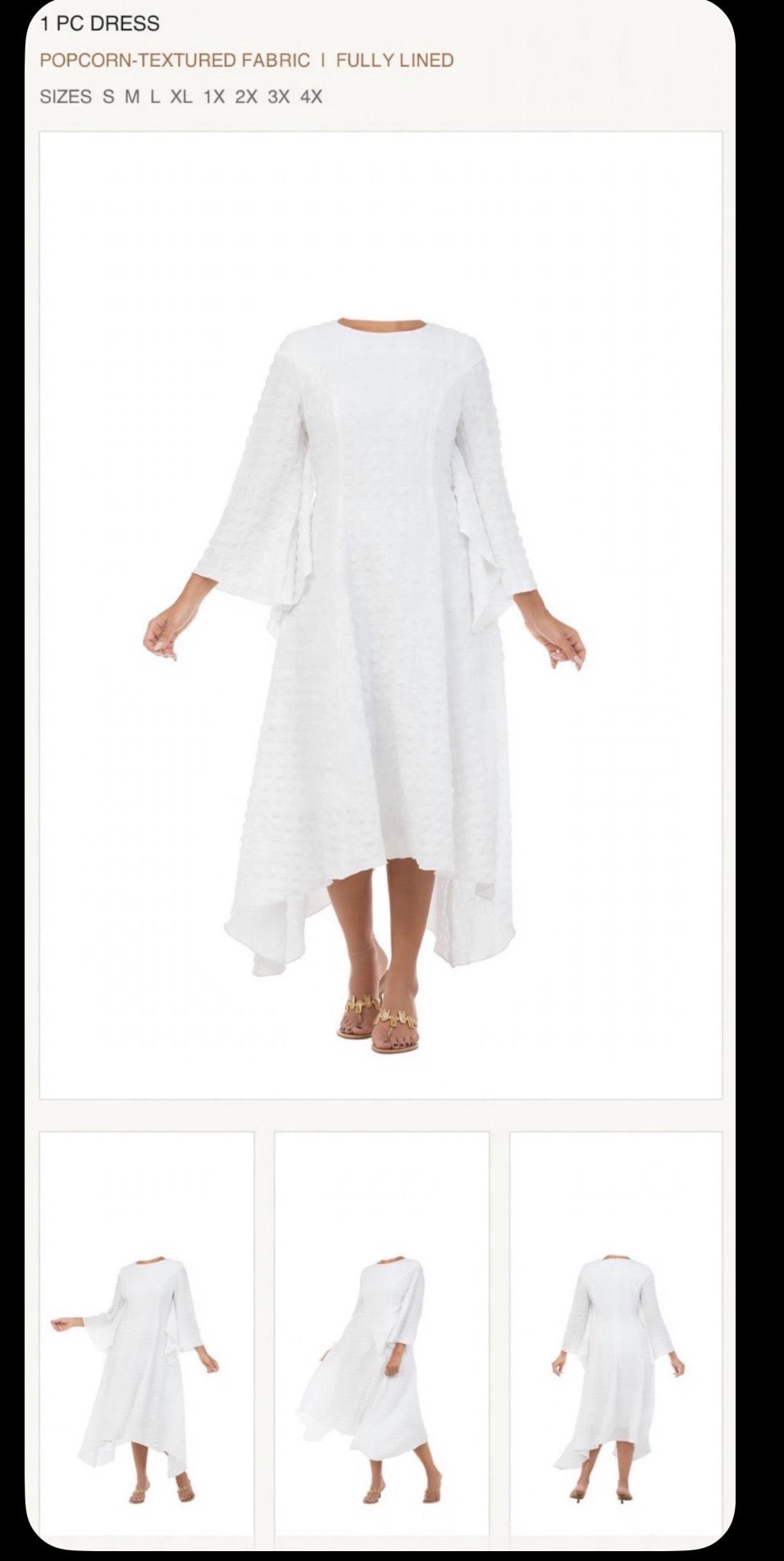 Popcorn Dress (D1700)